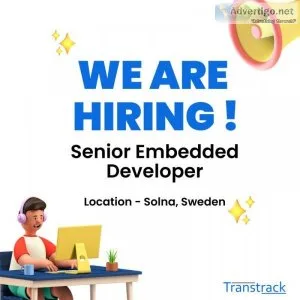 Senior Embedded Developer Jobs in Solna Sweden