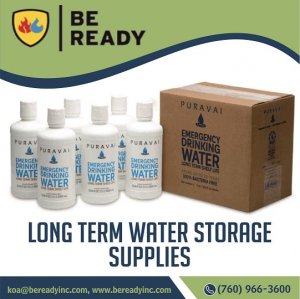 Long term water storage supplies