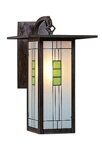 Arroyo Craftsman  Franklin 9" Long Body Wall Mount Light
