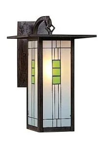 Arroyo Craftsman  Franklin 9&quot Long Body Wall Mount Light