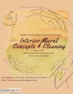 Interior Mural and Cleaning Concept