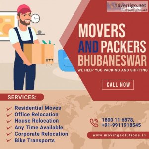 Packers and movers in bhubaneswar - best services at competitive