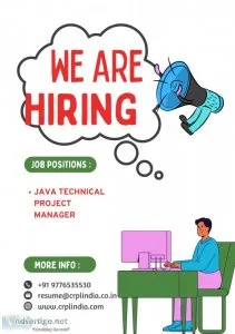 Java technical project manager job vacancy in mumbai