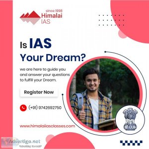 Seeking a promising future in ias? join best ias coaching in ban