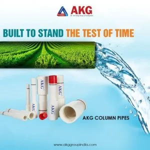 Superior quality upvc column pipes for submersible pumps
