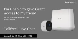 Arlo Security Support  Arlo Support  1 855-955-4001