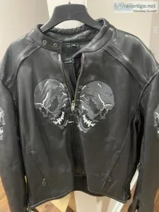 Mens glow in the dark 6skull jacket