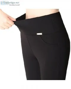 High Waist Stretch Office Lady Casual Elegant Black Pencil Pants