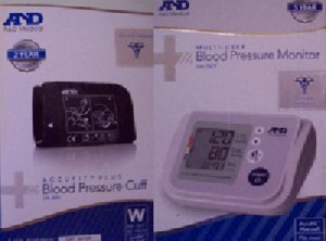 Crutches blood pressure monitor prostretch curling iron oximeter