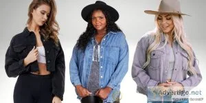 Denim Jackets for Women - Orange County