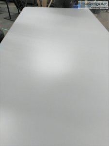34" VENEER CORE MELAMINE PLYWOOD 4  X 8  IN STOCK