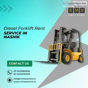 Looking for the best diesel forklift rent service in nashik