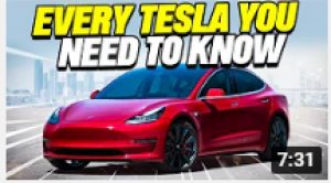 latest 2022 Tesla models( Sport vehicle )