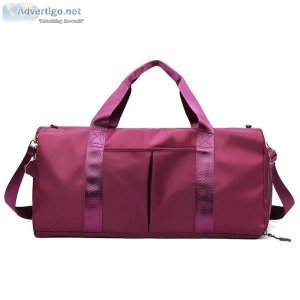 Get Waterproof Sports Gym Bag for Women - Zooloo Leather