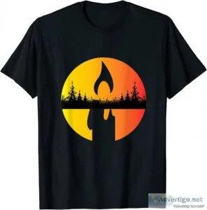 Christmas Tree Candle Costume T-Shirt