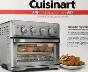 Convection toaster oven broiler air fryer air-fryer TOA-70