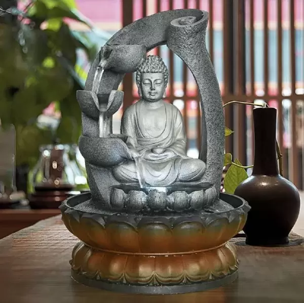 11 in Buddha Fountain table top
