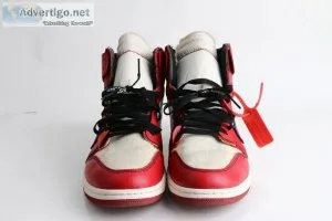Off-White x Nike Red Air Jordan 1 Retro High Og  chicago   Sneak