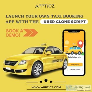 Launch your own taxi booking app with the uber clone script