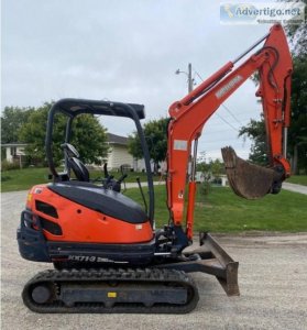 2013 Kubota KX 71-3 Super Boom Mini Excavator For Sale In Cedar 