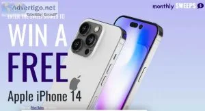Win an Apple iPhone 14 For Free [ 17 slots left ]