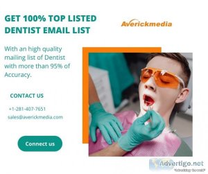 Get the best dentist email list | averickmedia