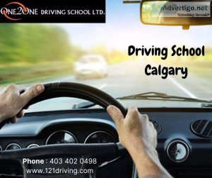 Best driving school in Calgary - www.121driving.com