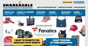 ShareAsale affiliate program