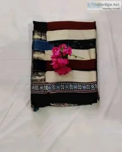 Ajrakh modal silk sarees online