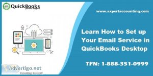 Setup and configure email services in quickbooks desktop
