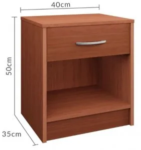 Mesa auxiliar madera maciza