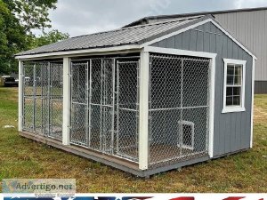12x16 Quad Dog Kennel