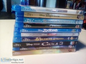 240 Disney movies on DVD and Blu ray