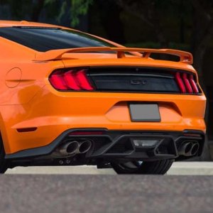 Ford Mustang Rear Bumper Diffuser - Extreme Online Store