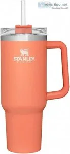 Stanley Adventure Reusable Vacuum Quencher Tumbler with Straw Le