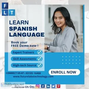 Best Spanish language course in Noida Future Labs Technology
