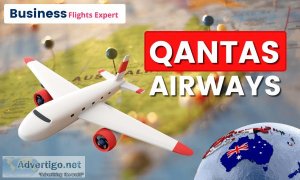 Qantas airways business class flights