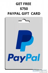 Enter a 750 PayPal Gift Card Giveway Now