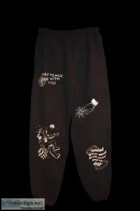 Buy Unwind Your Mind Black Designer Sweatpants &ndash Api The La