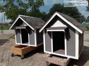 New dog houses