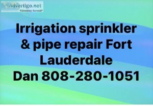 Irrigation sprinkler repair