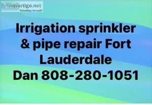 Irrigation sprinkler repair
