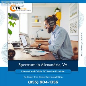 The spectrum tv app in alexandria, va and how it works?