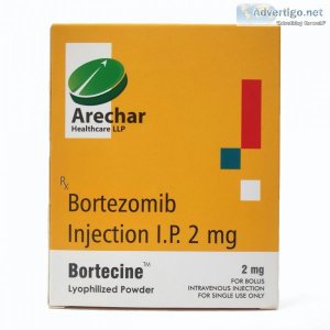 Bortezomib 2 mg injection indication