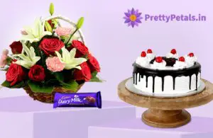 Valentine?s day gifts india ? heady flowers and mesmerizing cake