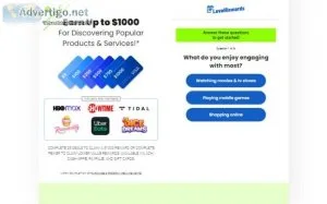 Rewarded Discovery - Earn up to 1000 - (US) HOT