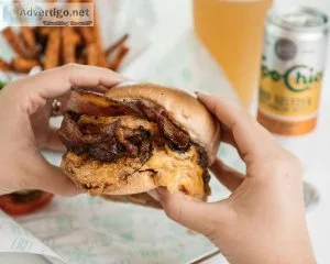 Cheesy Burgers in Charleston  Cabana Burgers and Shakes