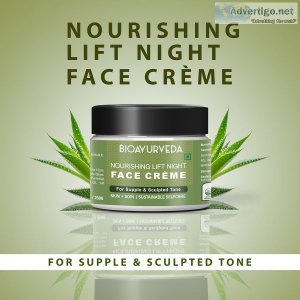 Nourishing lift night face cream - best night face cream for glo