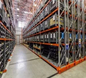 Stainless steel shelving rack