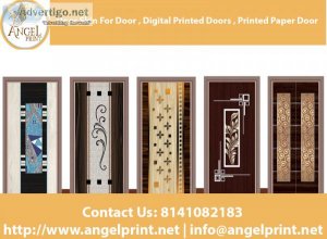Door skin for door, digital printed doors, printed paper door - 